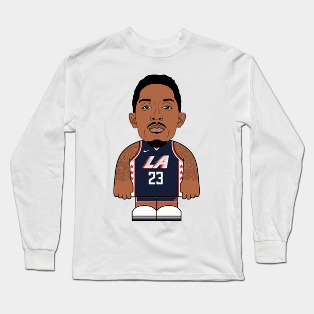 Bench On A Quest - Lou Williams Long Sleeve T-Shirt by Bench On A QUEST